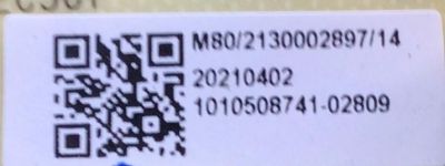 KIT DE TARJETAS PARA TV ONN / MAIN MS16010-ZC01-01 / 515C16010M08 / FUENTE TV5502-ZC02-01 / 20210402 - T-CON LG_60PIN_GOA_UHD_MU V1.3 / 2E03178A0 / 20210401 / PANEL LC550EQC-SMA4 / DISPLAY LC550EQC(SM)(A4) / MODELO 100012586	 - Imagen 2